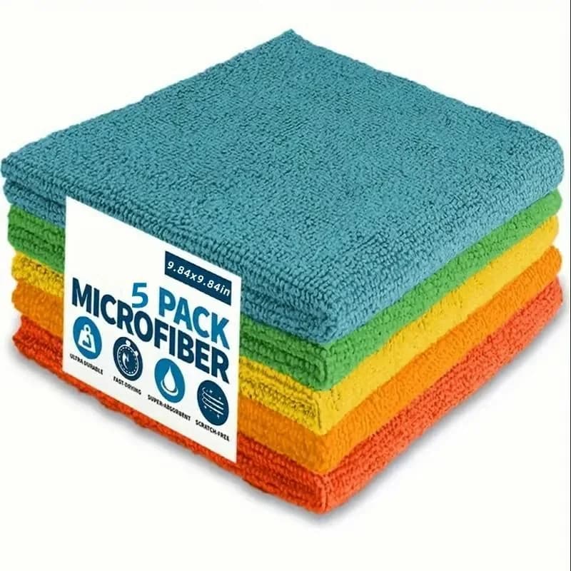 Bulk Pack Microfiber Cleaning Towels, 50 Count - View 9