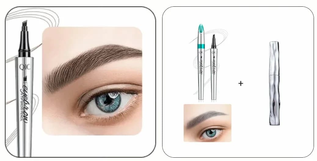 3D Waterproof Eyebrow Pencil, Light Brown, 2-Pack - View 32
