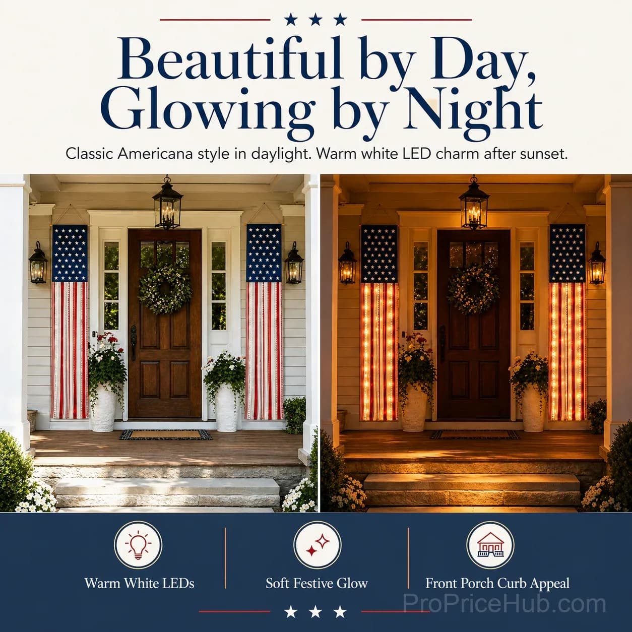 Patriotic Porch Banner Set for America’s 250th Celebration - View 4