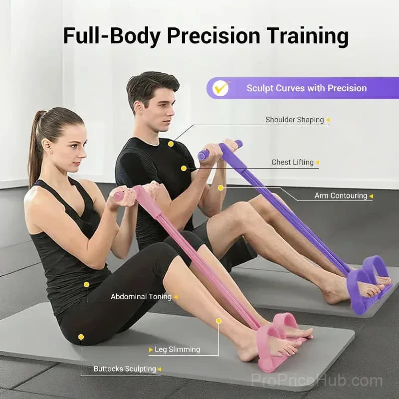 Purple Sit-Up Training Equipment for Core Workouts, 1 Pack - View 3