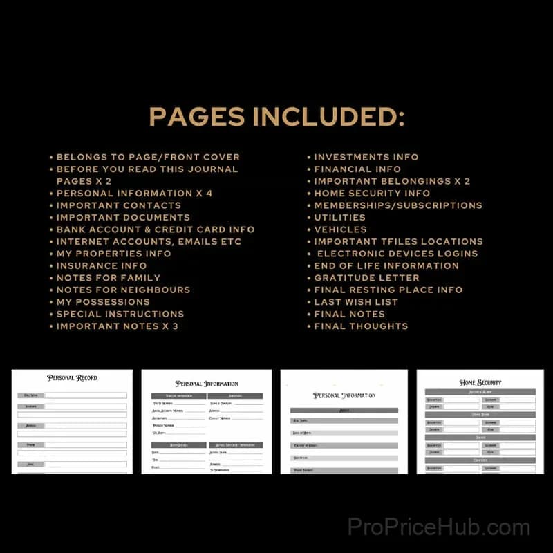 Sh*t...I'm Dead! End of Life Planner, Single Copy - View 6