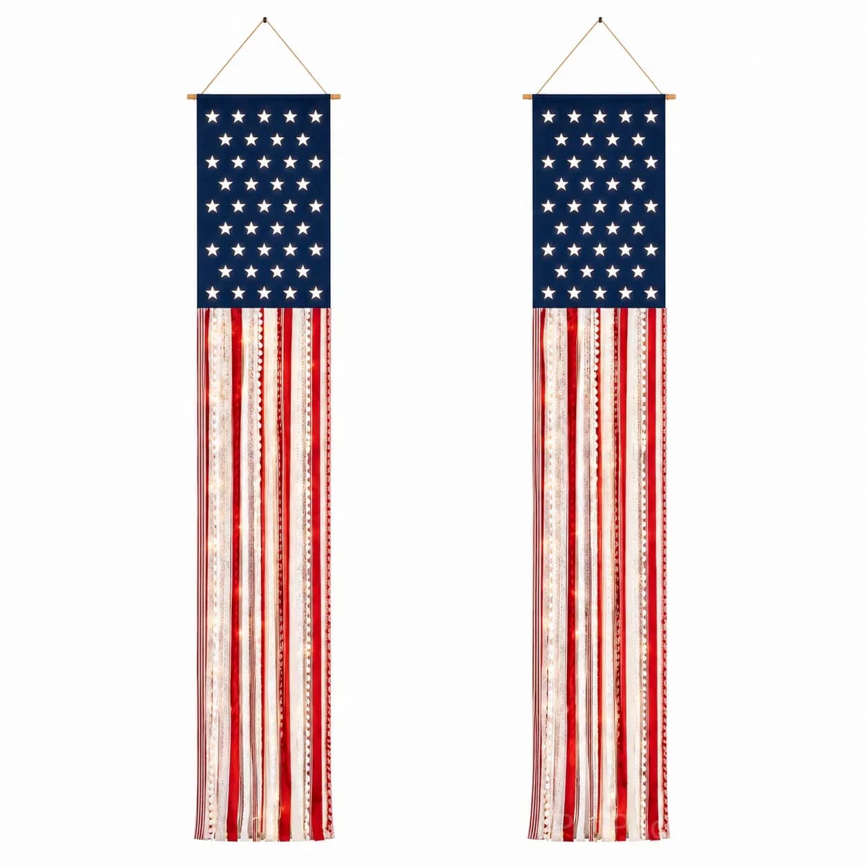 Patriotic Porch Banner Set for America’s 250th Celebration - View 13