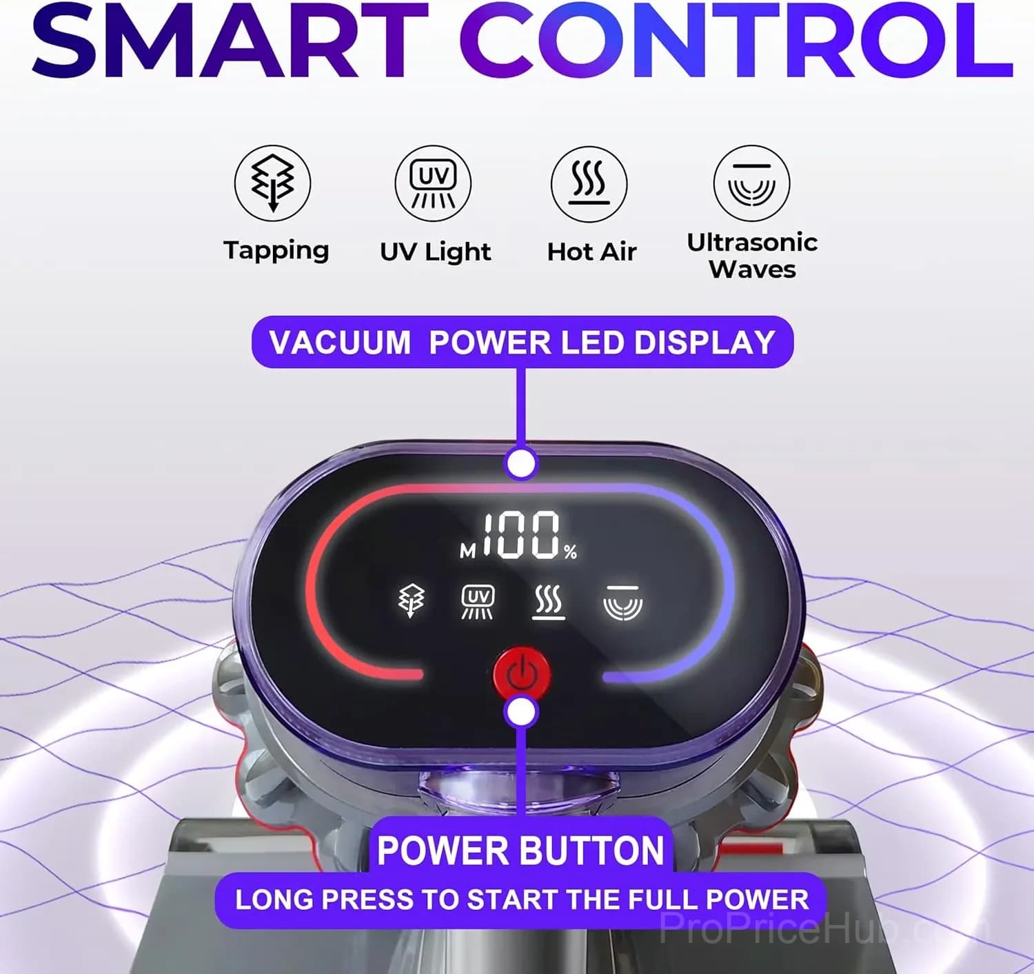 UV Bed Vacuum Cleaner for Mattresses, 1-Piece - View 6