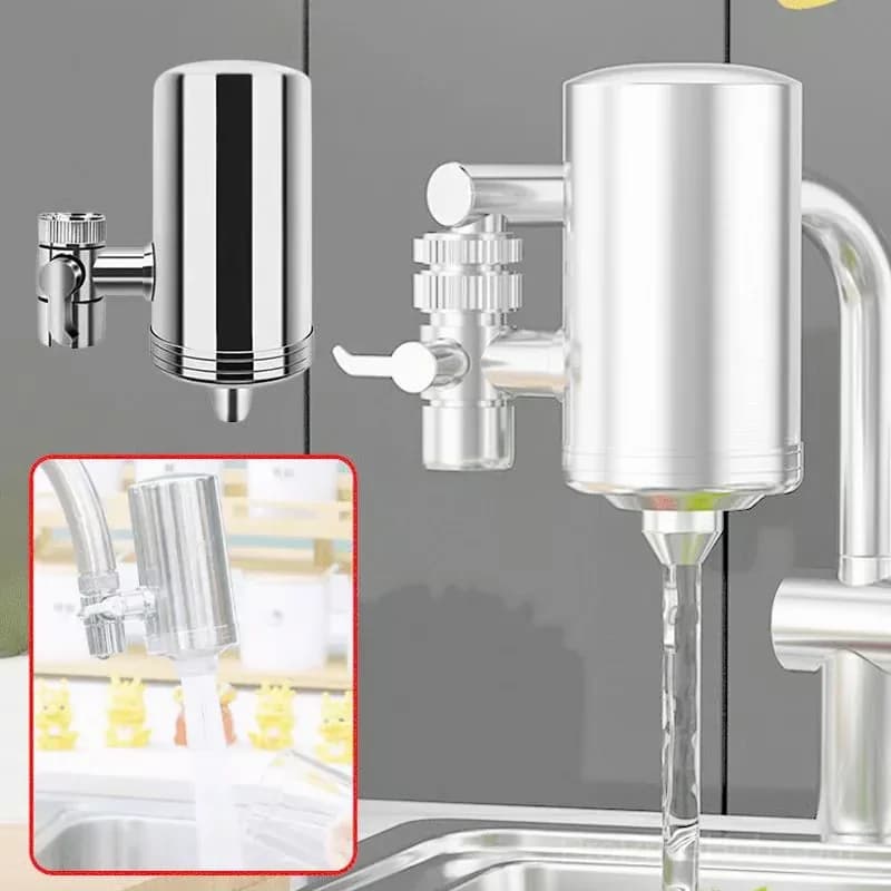 Faucet Water Purifier with Composite Ceramic Filter - View 2