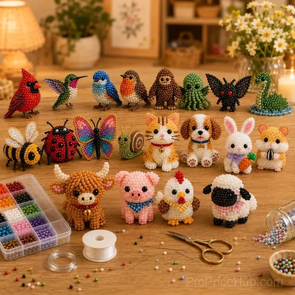 Petite 3D Beaded Animal DIY Craft Kit - View 6