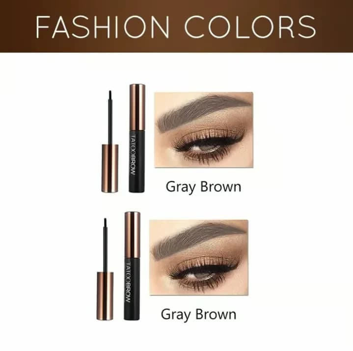Waterproof Semi-permanent Eyebrow Gel - Light Brown - View 8