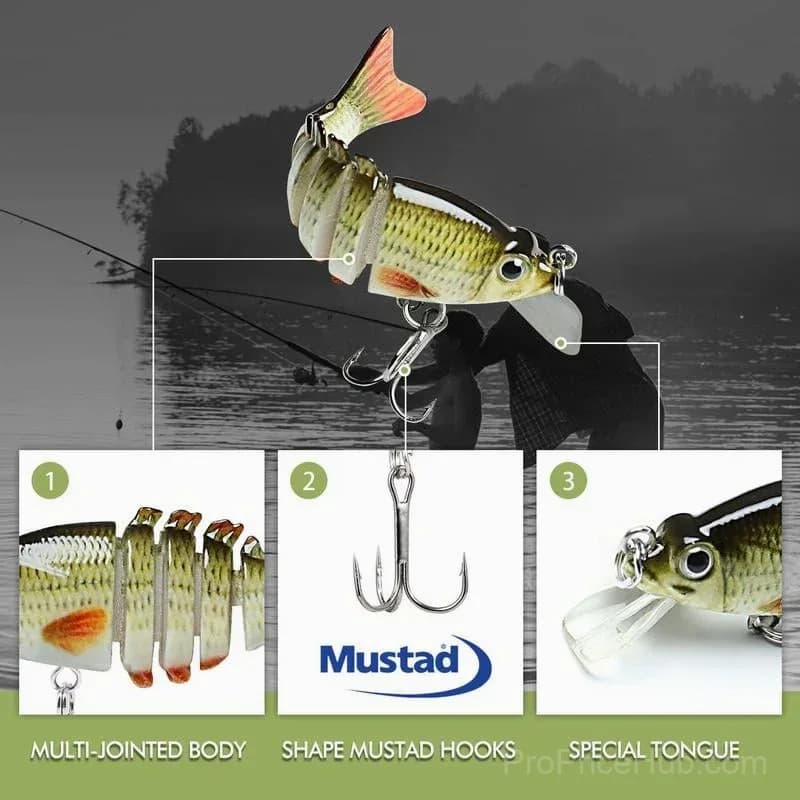 Lifelike Fishing Lures for Freshwater and Saltwater - View 7