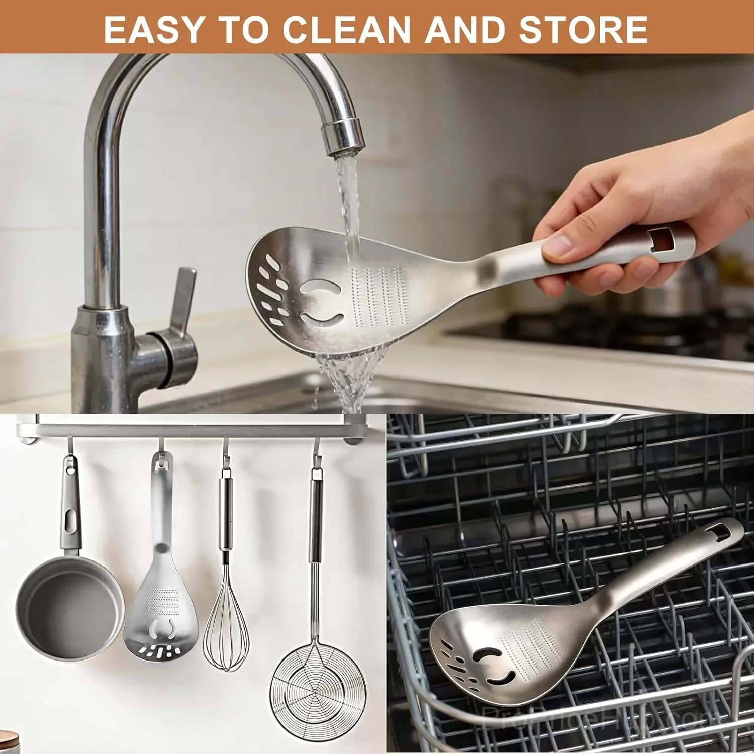 5-in-1 Stainless Steel Cooking Spoon with Masher & Bottle Opener - Alt
