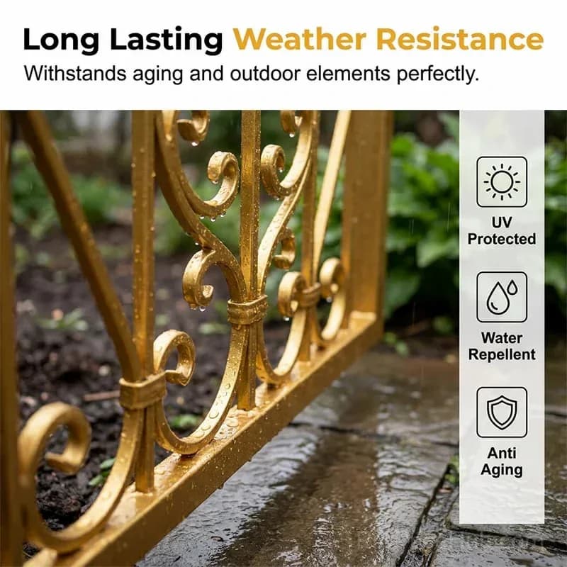 Water-Based Flash Gold Paint for Canvas, Wood & Ceramic - View 7