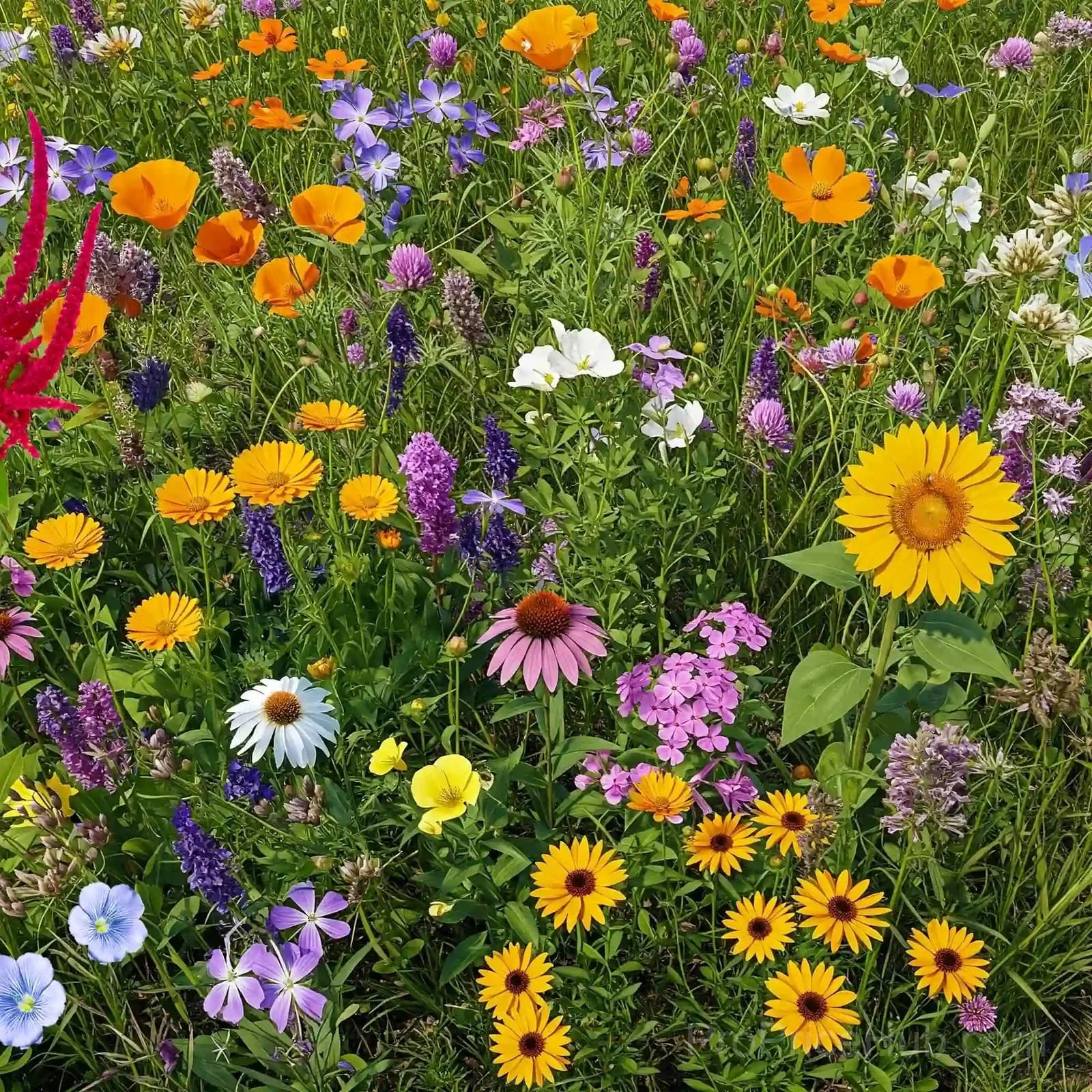 Heat-Tolerant Wildflower Seeds – Summer Hardy Mix - View 5