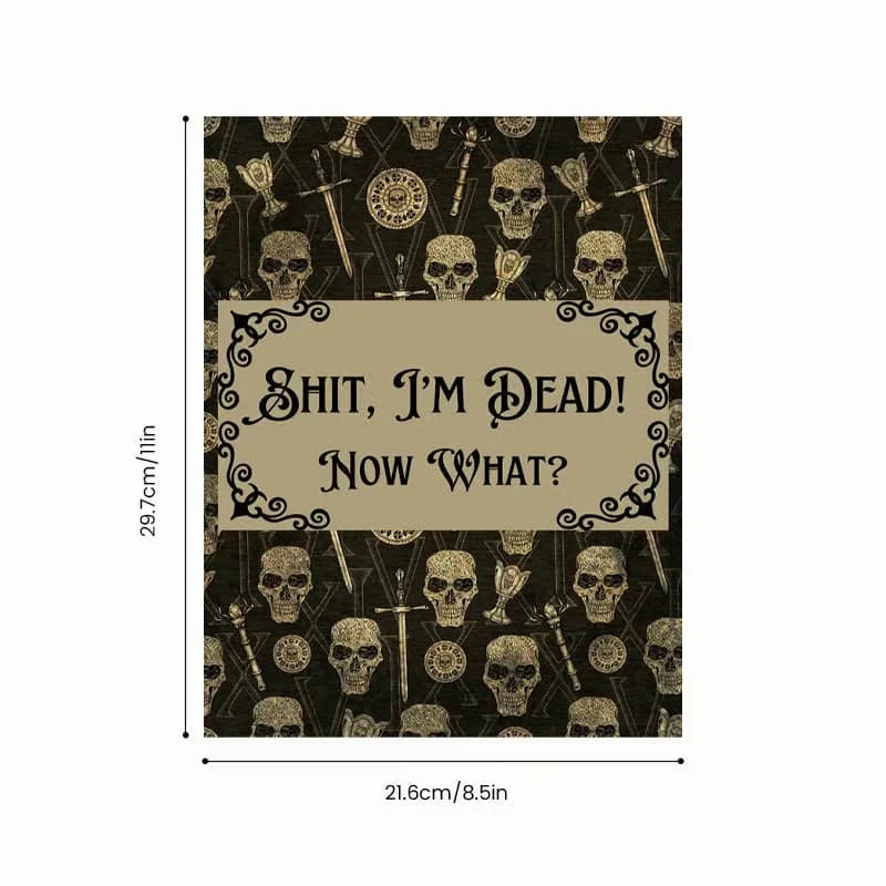 Sh*t...I'm Dead! End of Life Planner, Single Copy - View 12