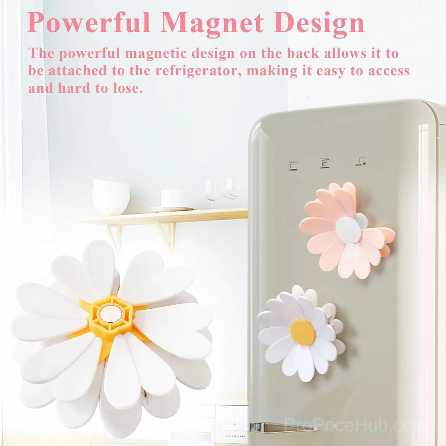 Magnetic Chip Clips for Fridge - 6 Bag Clips + 1 Magnetic Base, Cute Food Sealing Clips - View 13