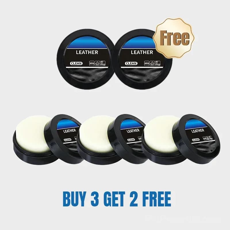 Leather Cleaning and Care Cream & Cleaning Paste, 2-Pack - View 11