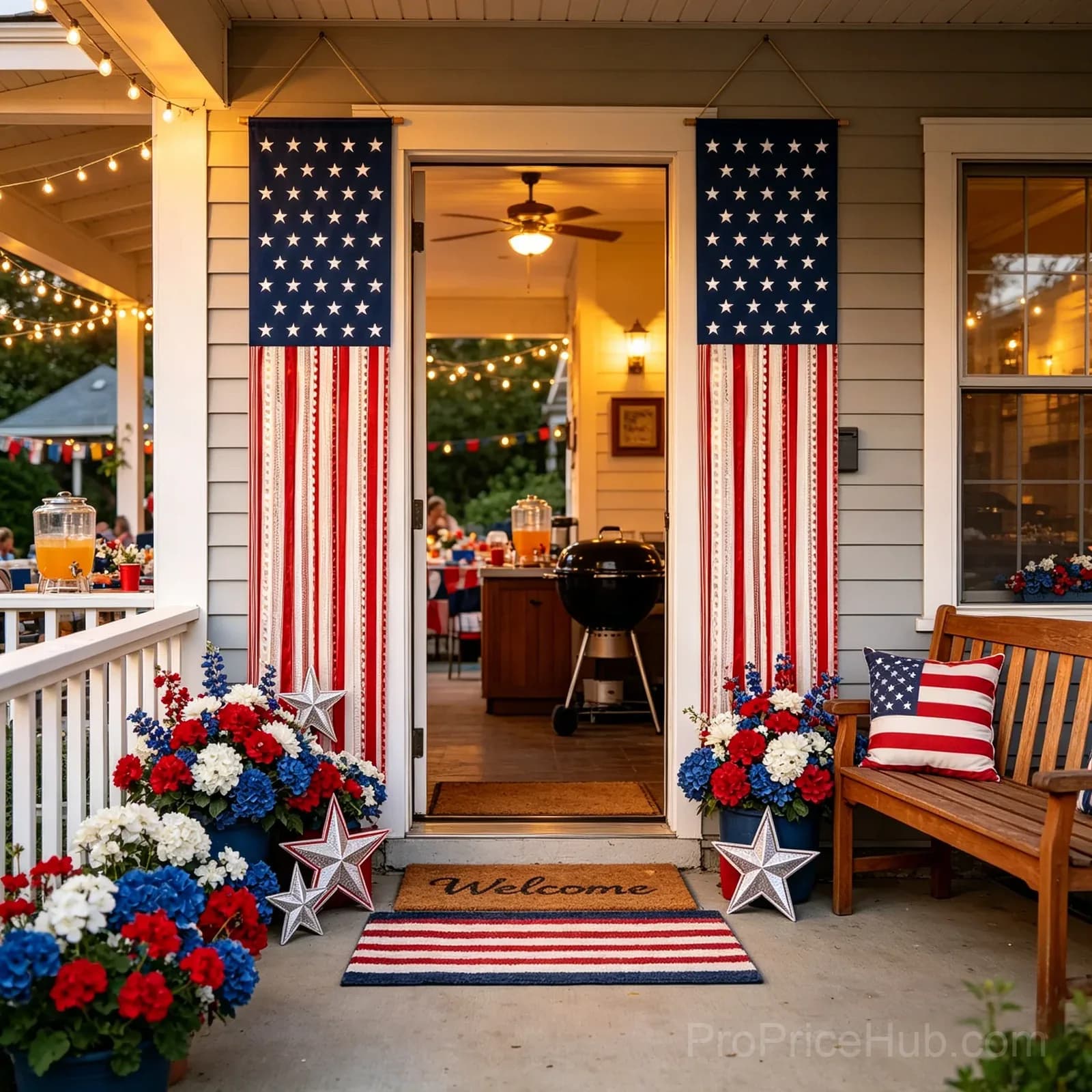 Patriotic Porch Banner Set for America’s 250th Celebration - View 10