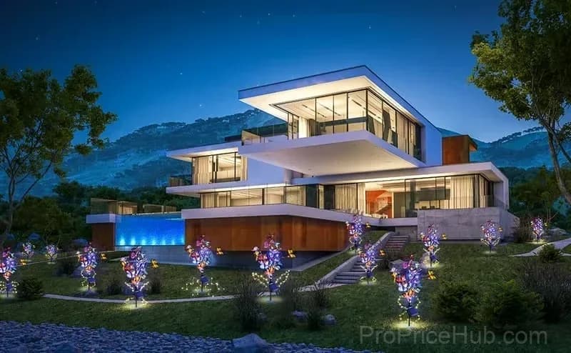 Solar-Powered Outdoor Butterfly Garden Light with Color Changing LEDs - View 14